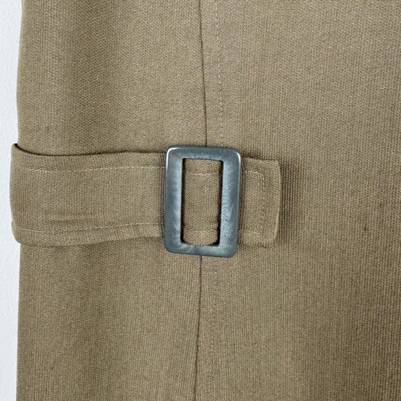 Robbie Bee Vintage Olive Green Shirt Dress - Picture 4 of 8